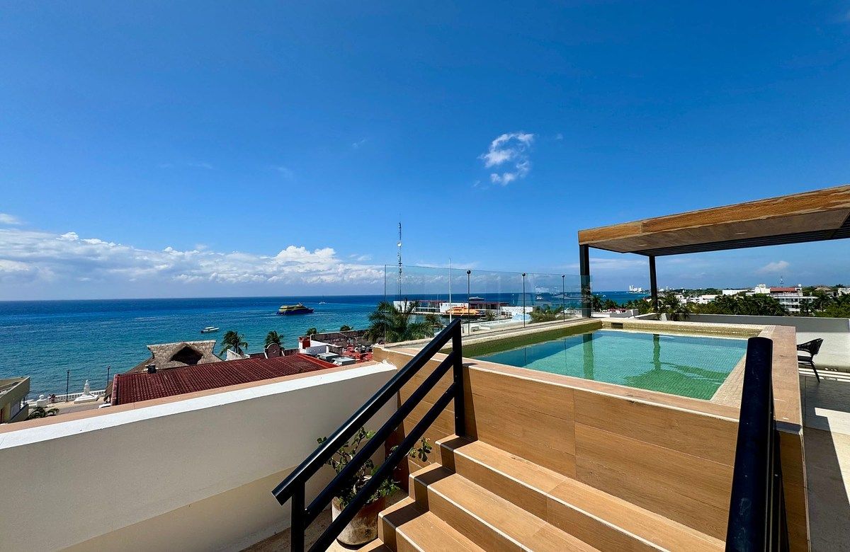 Apartamento mobiliado, com piscina e terraço com vista para o mar, à venda, foto 1 de 19