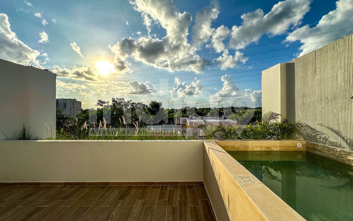 Casa en Venta en Mérida Tipo Townhouse Modelo A en Temozón 36, Temozón Norte