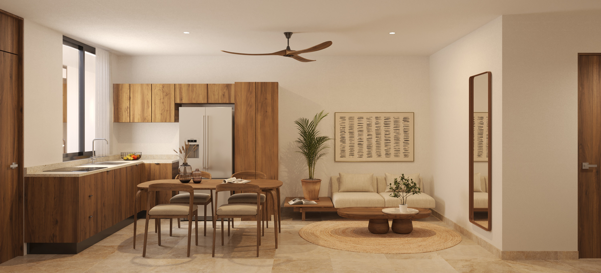 Departamento en Venta en Pionera. Conkal, Mérida - foto 1