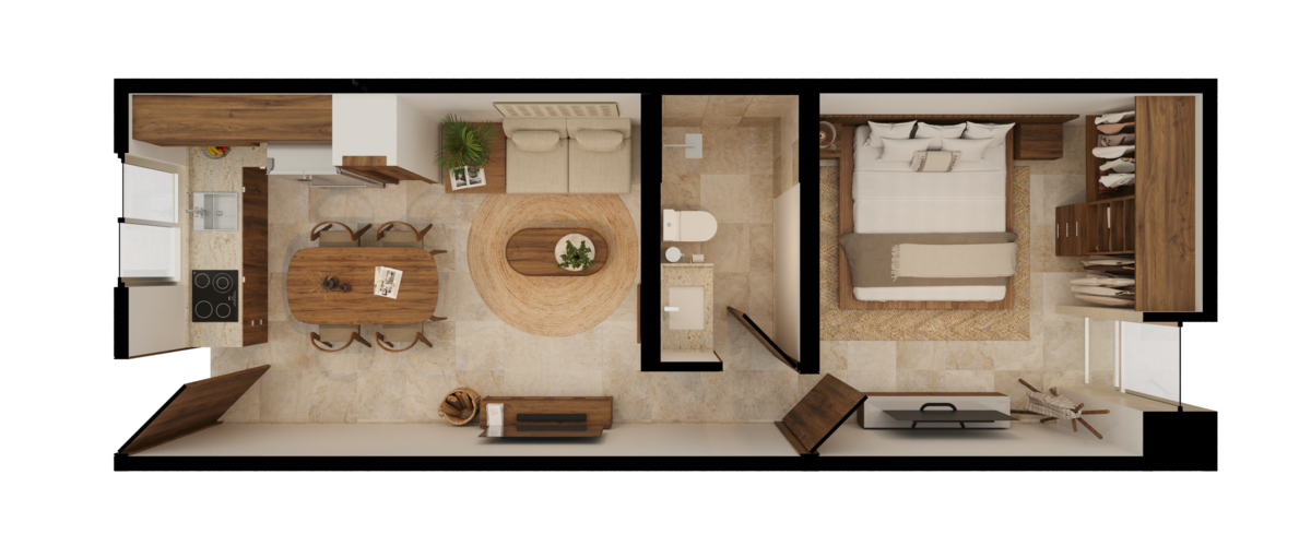 Departamento en Venta en Pionera. Conkal, Mérida - foto 4