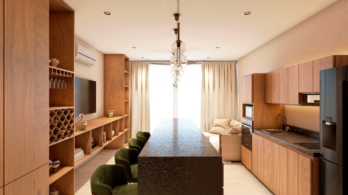 8 de 17: Departamento En Venta En Santa Gertrudis Copo En Mérida
