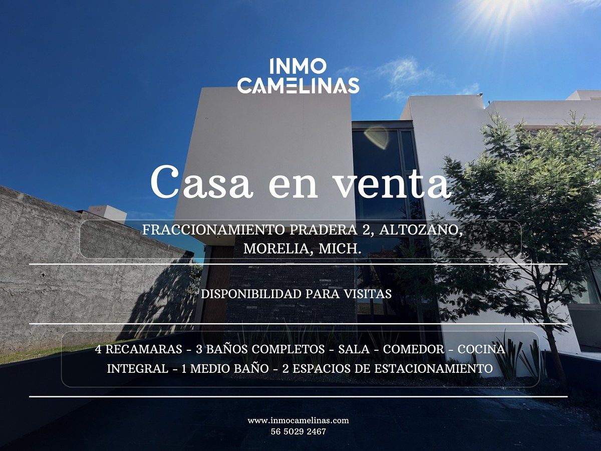 HOUSE for Sale in Praderas II, Altozano, Morelia, Michoacán, photo 1 of 12