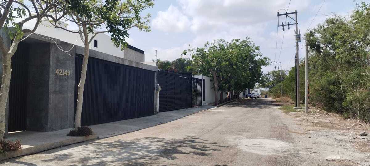 3 de 12: Avenida pavimentada en algunos lotes