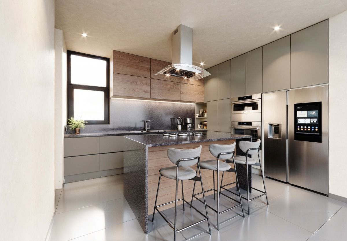 14 de 15: Cocina (Render)