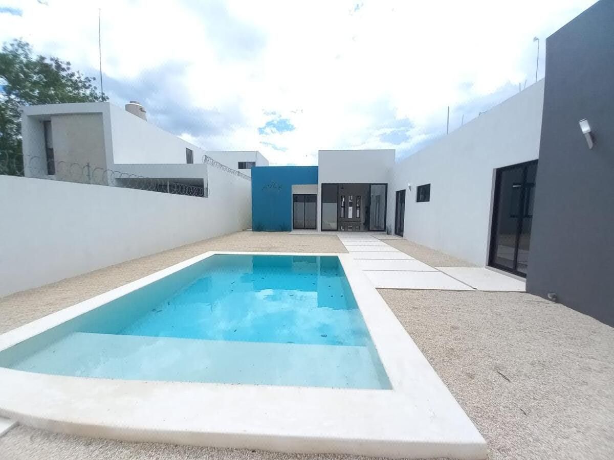 Casa en Venta de Una Planta de 3 Recámaras en Privada Praderas del Mayab, Conkal