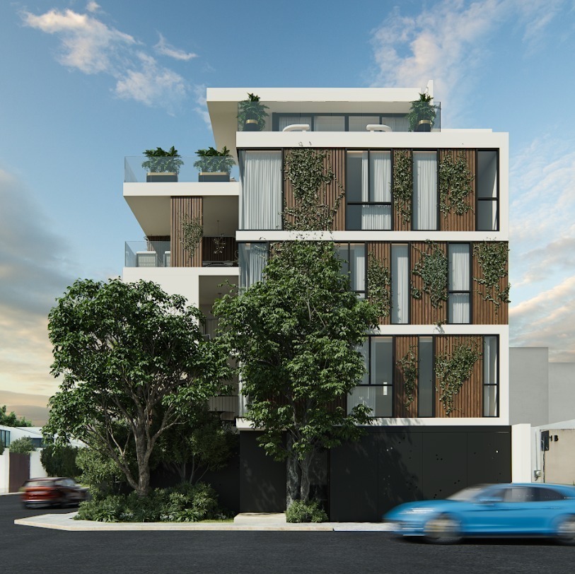 5 de 6: Fachada Principal Lateral