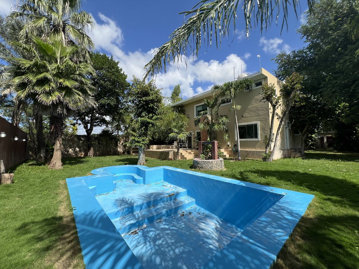 Casa con terreno amplio y recamara planta baja, ubicada en Dzityá, Mérida, Yuc.