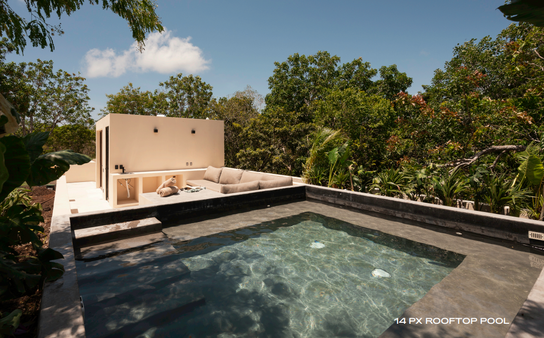 3 of 13: 14 PX ROOFTOP POOL