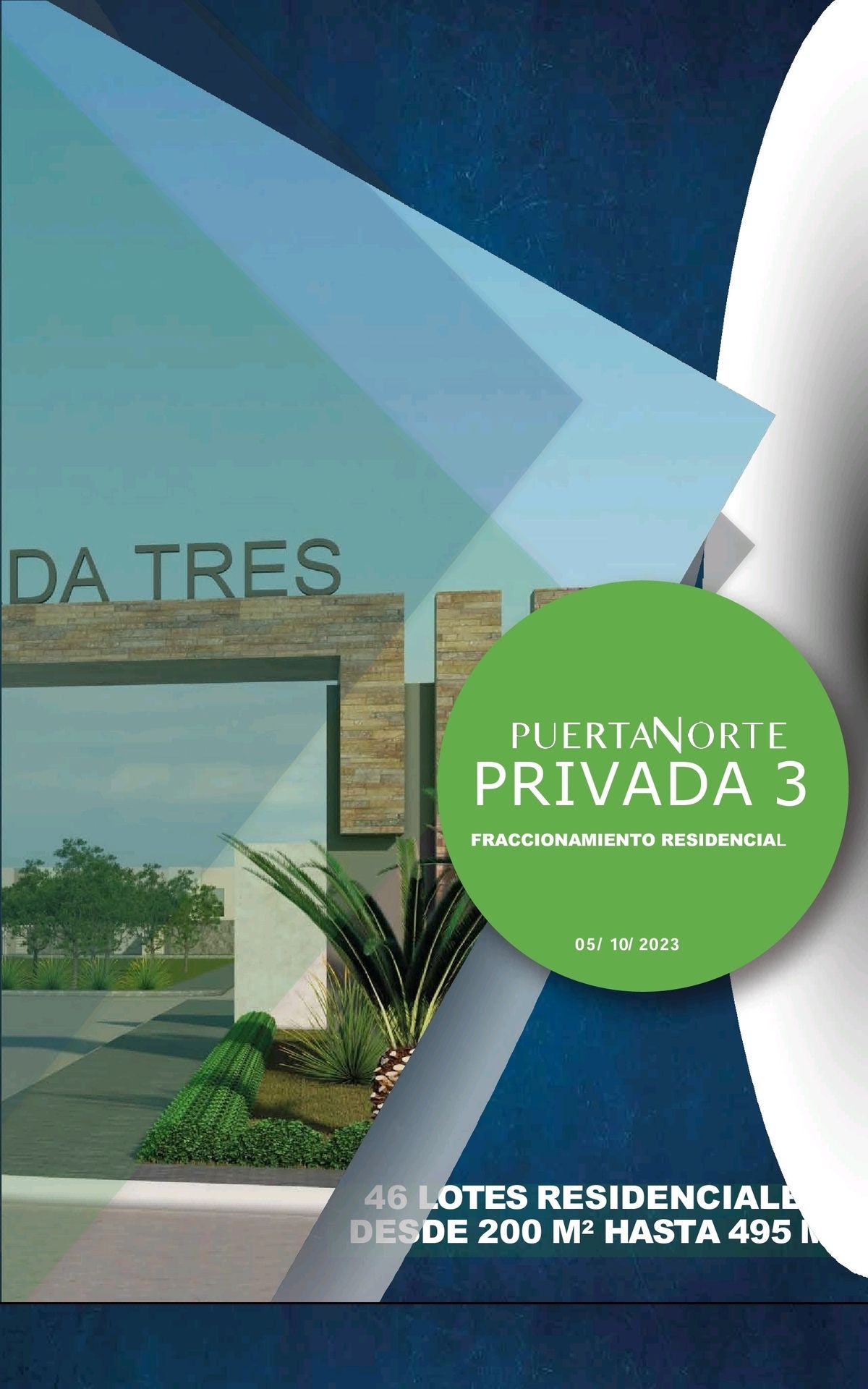 Terreno en Venta en Privada 3 Puerta Norte 495.41 m2