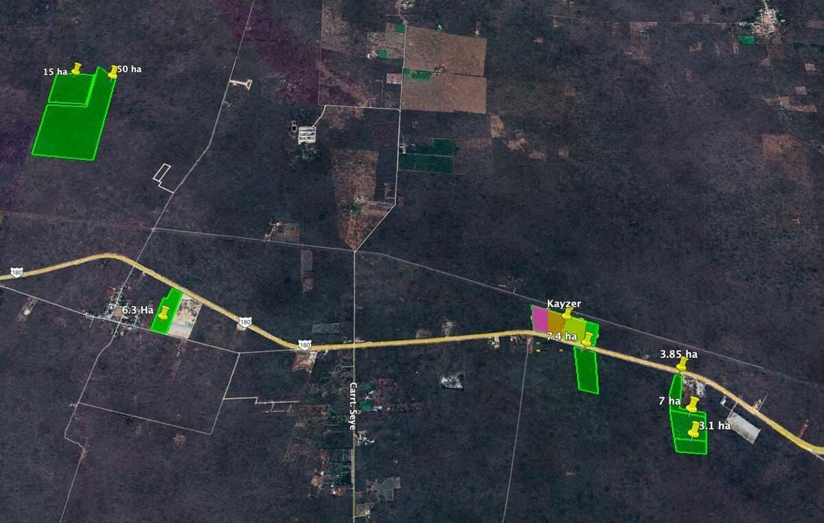 Terreno de 9 hectareas sobre carretera a Cancun - foto 2