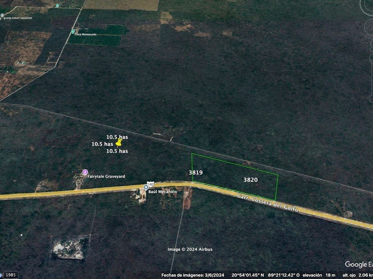 Terreno de 9 hectareas sobre carretera a Cancun - foto 1