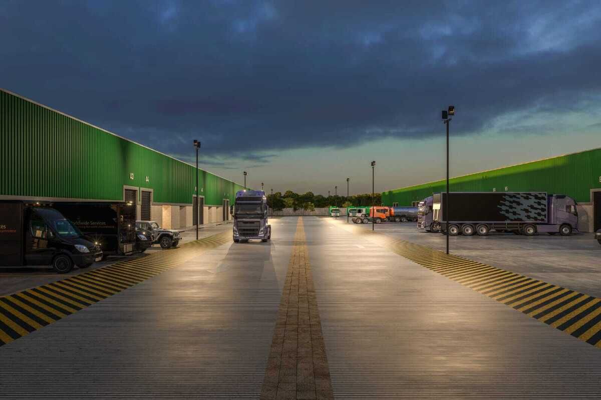 14 de 20: Avenidas con concreto para carga pesada