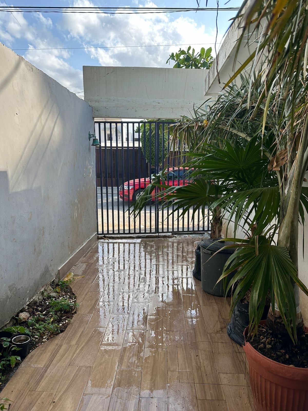 8 de 11: Patio, vista a la calle