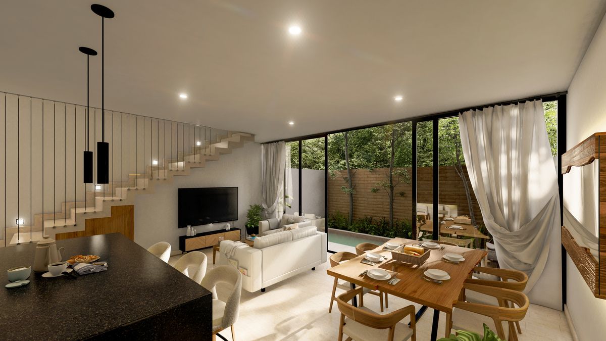 Villas de 2 Recámaras en Kenatta Luxury Residencial del Mayab Temozón Norte