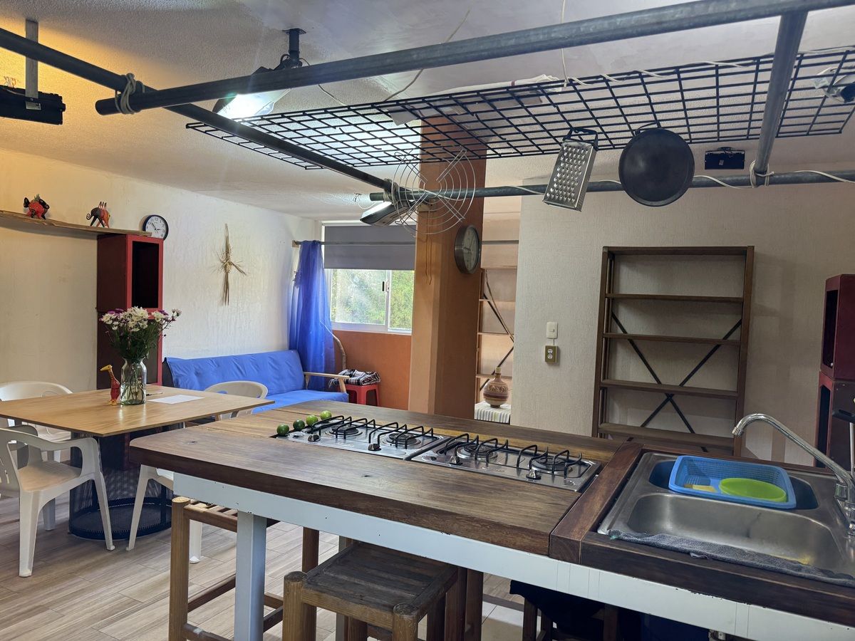 8 de 26: Cocina integrada con cómoda área de preparación