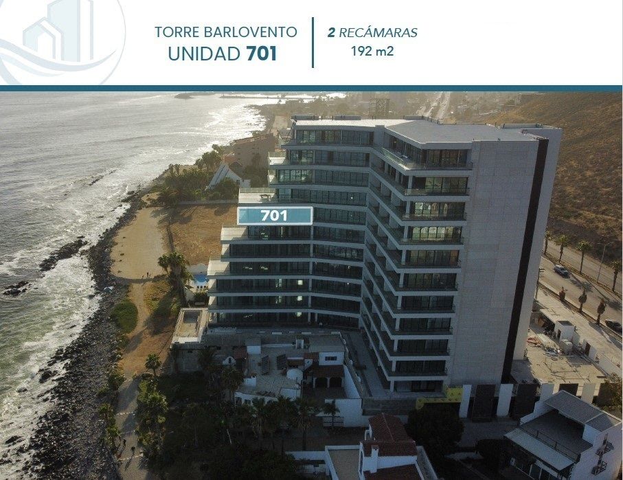 Departamento 701 en Preventa en Torre Barlovento Ensenada