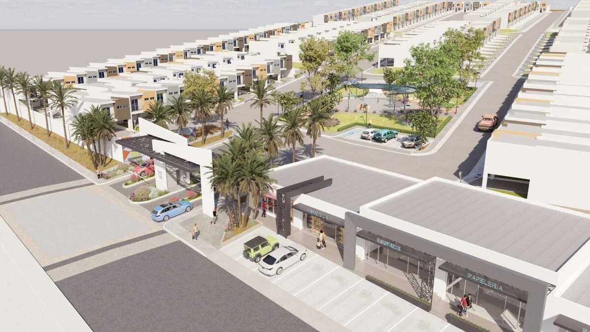 Privada y locales comerciales