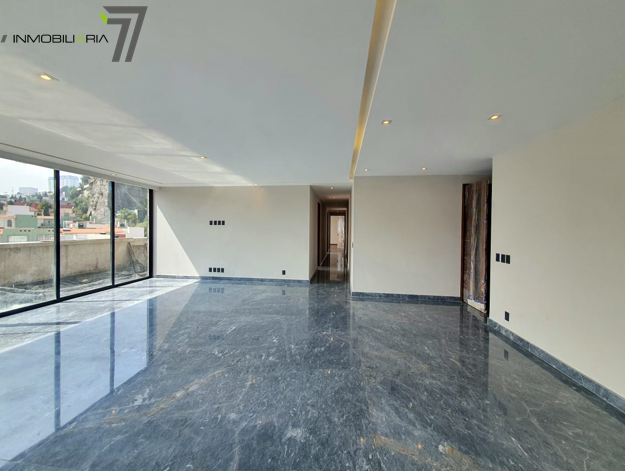 Departamento exterior y moderno con balcón frente a Plaza Paseo  Interlomas, foto 1 de 27