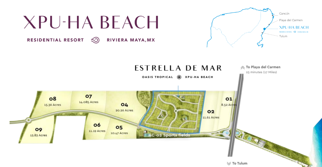Lote em Akumal, Tulum, foto 4 de 9