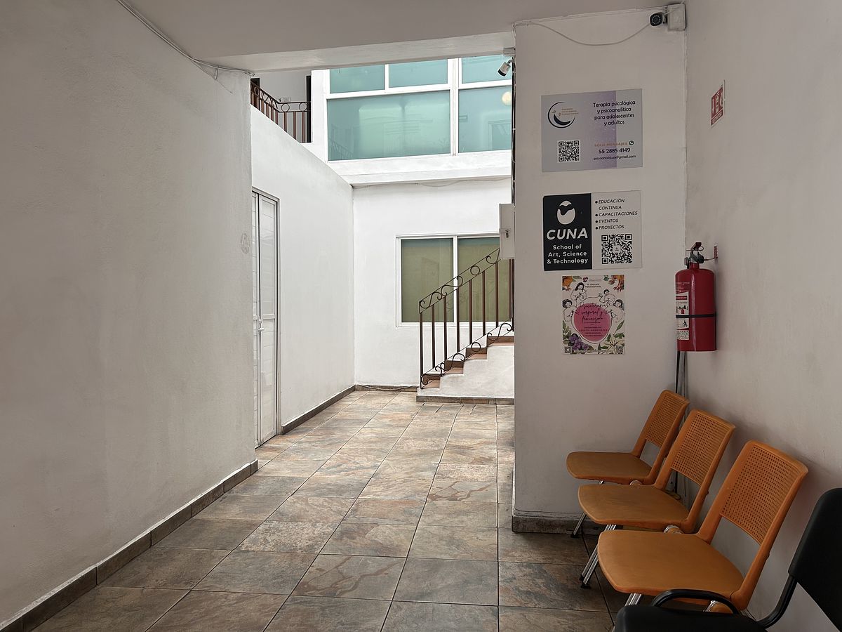 5 de 17: Pasillo al interior de los locales