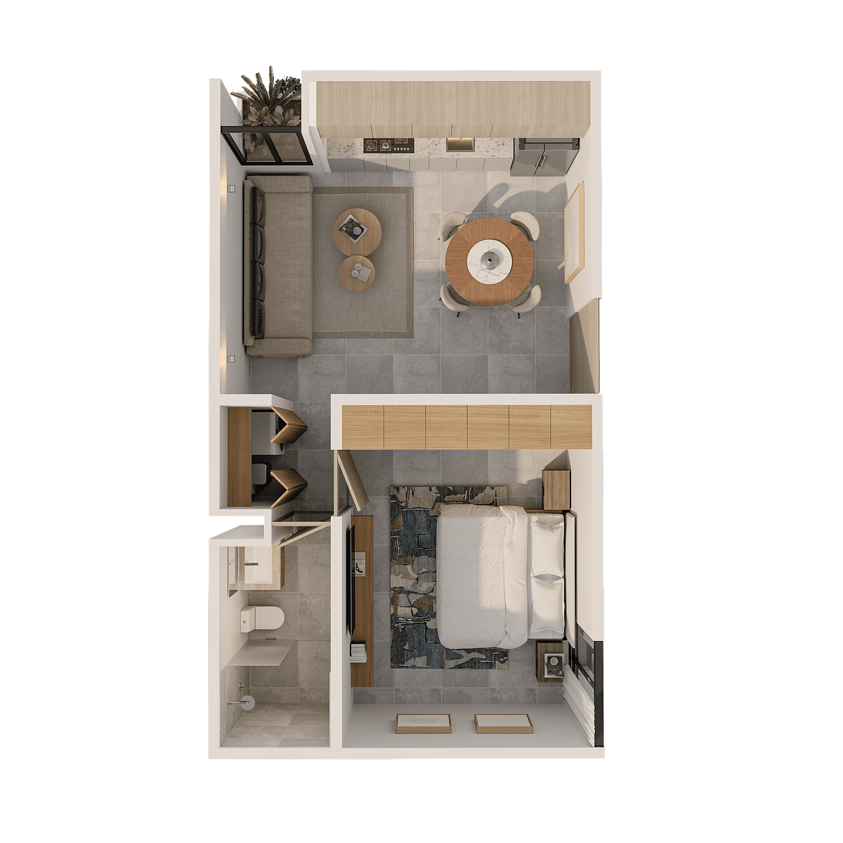 Apartamento em Temozón Norte, Mérida, foto 8 de 10
