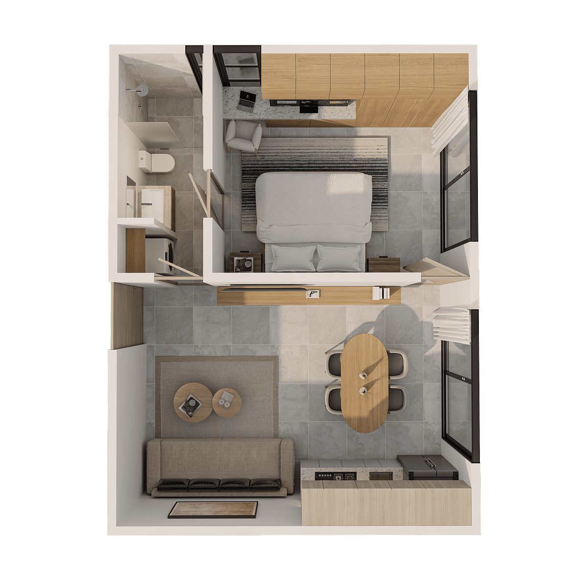 Apartamento em Temozón Norte, Mérida, foto 9 de 10