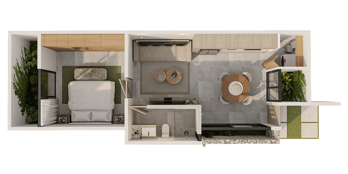 Apartamento em Temozón Norte, Mérida, foto 10 de 10