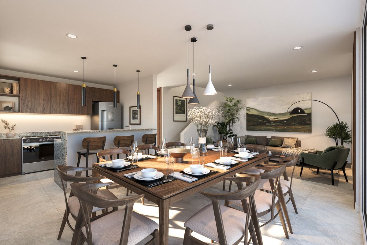 2 de 12: Sala - comedor