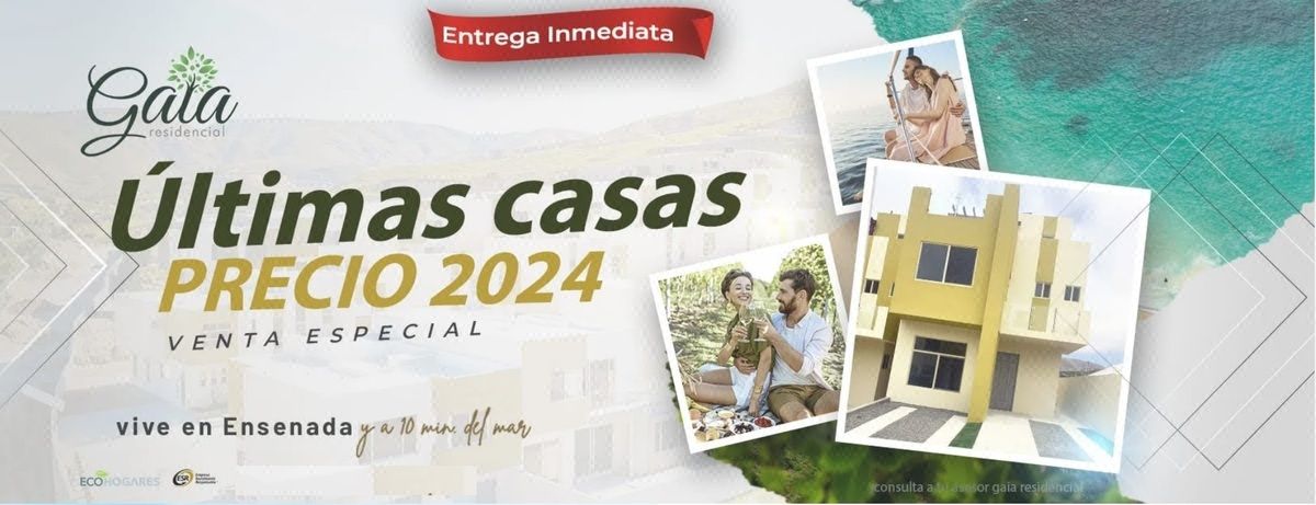 Venta Casa Modelo Gea en Cumbres Residencial Ensenada Desde