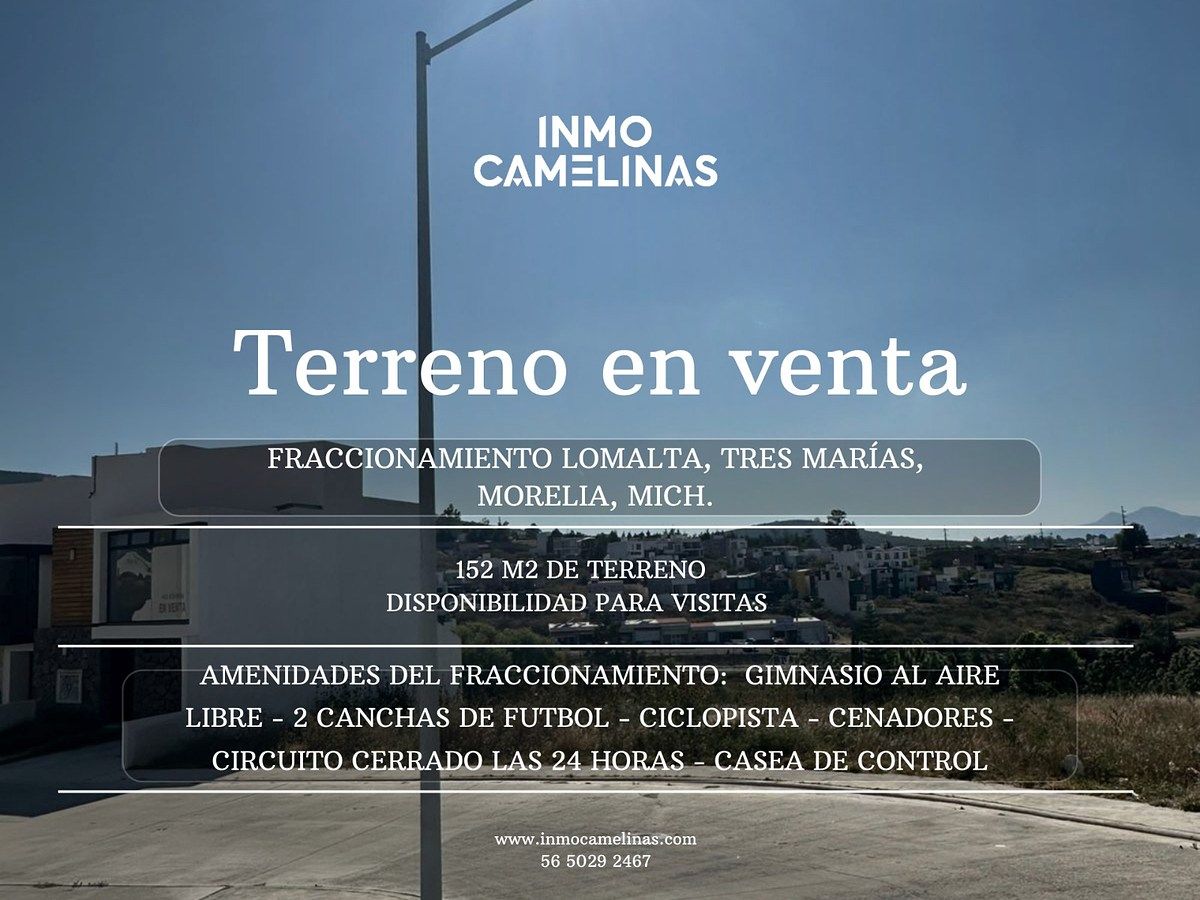 *Terreno à Venda em Lomalta, Tres Marías, Morelia, Michoacán, foto 1 de 7