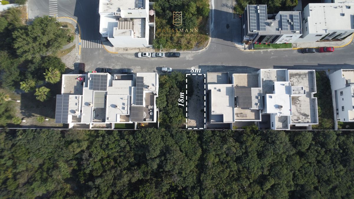 Terreno plano vista aerea drone