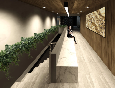 4 de 9: Renders-FotoMuestra Lobby