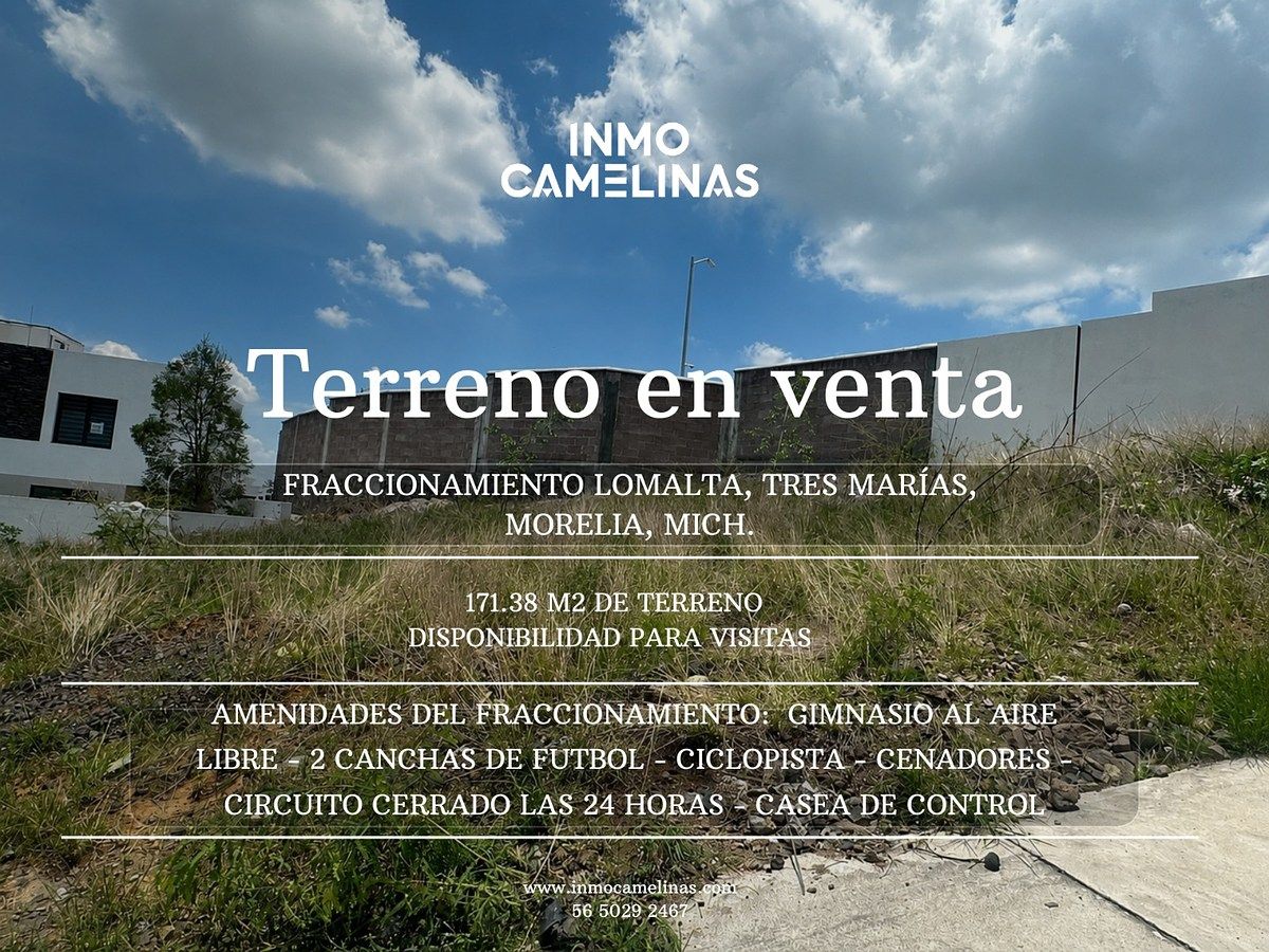 *Terreno en Venta en Lomalta en Tres Marías, Morelia, Michoacán, foto 1 de 6