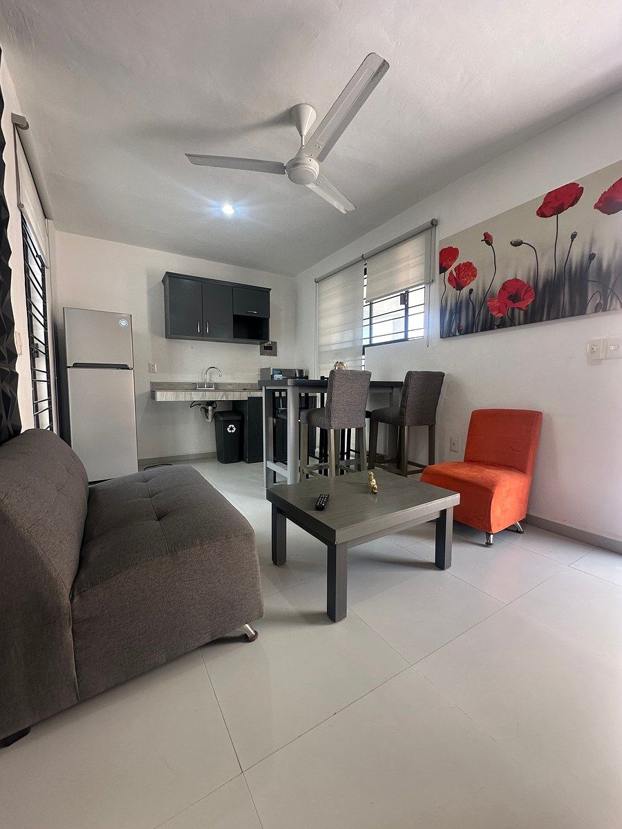 Departamento amueblado en planta baja en Campeche, foto 1 de 9
