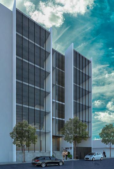 Office building, San José Insurgentes, Mexico City, photo 1 of 11