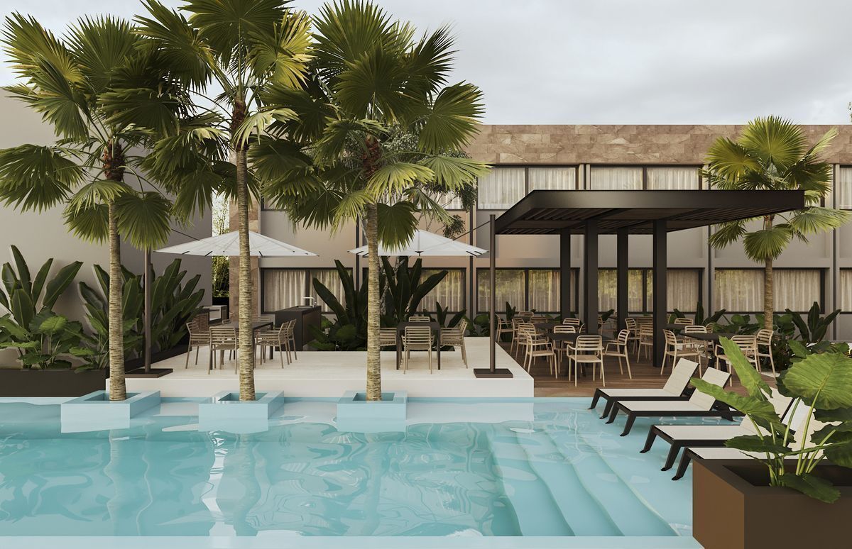 Departamento en venta en temozón norte con amenidades de lujo