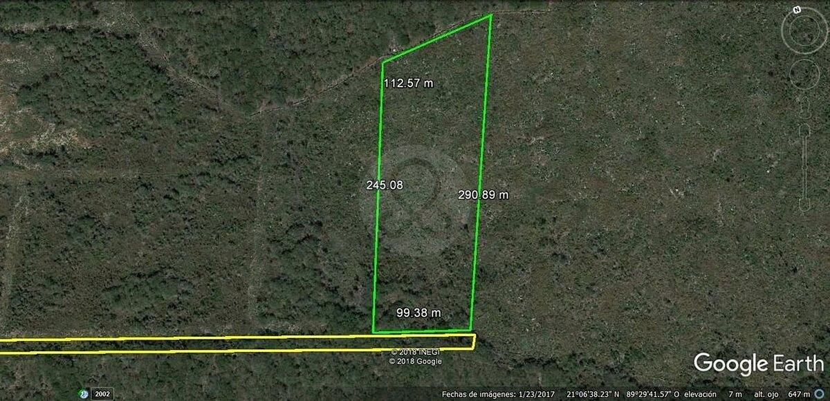 Terreno en Venta en Conkal de 26,610 m2, foto 1 de 12