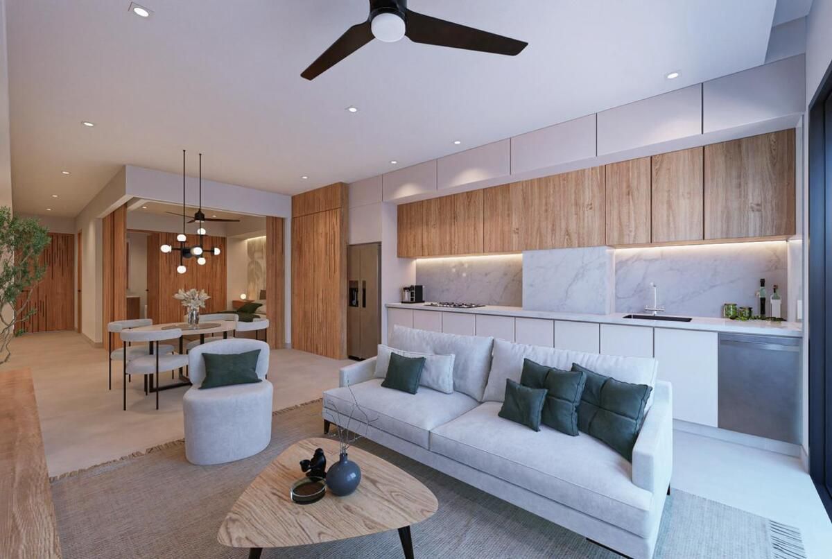 4 de 7: Sala-comedor, vista 1