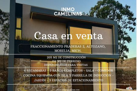 Casa En Venta Praderas II Altozano Morelia Michoacán