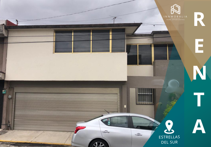RENTA DE CASA PARA USO HABITACIONAL O DE OFICINAS EN ESTRELLAS DEL SUR
