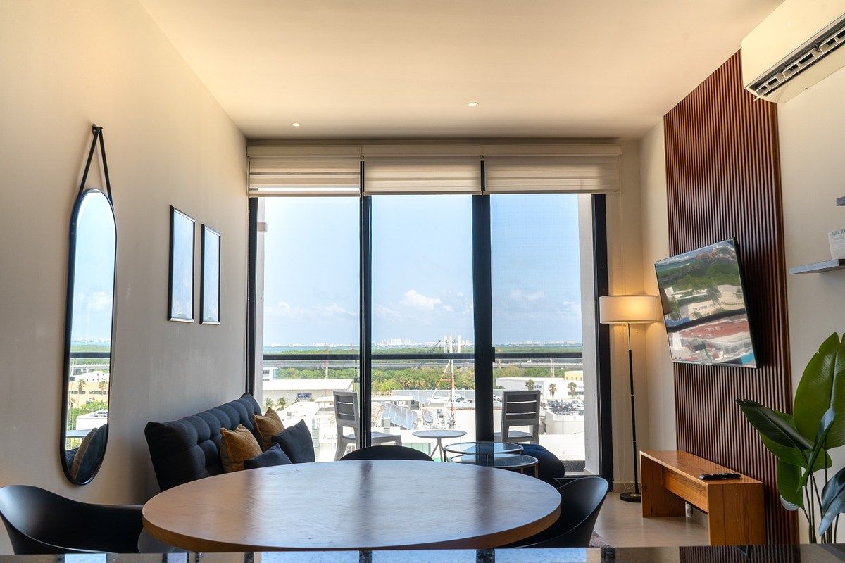 5 de 30: Renta departamento centrico amueblado y equipado en Cancun