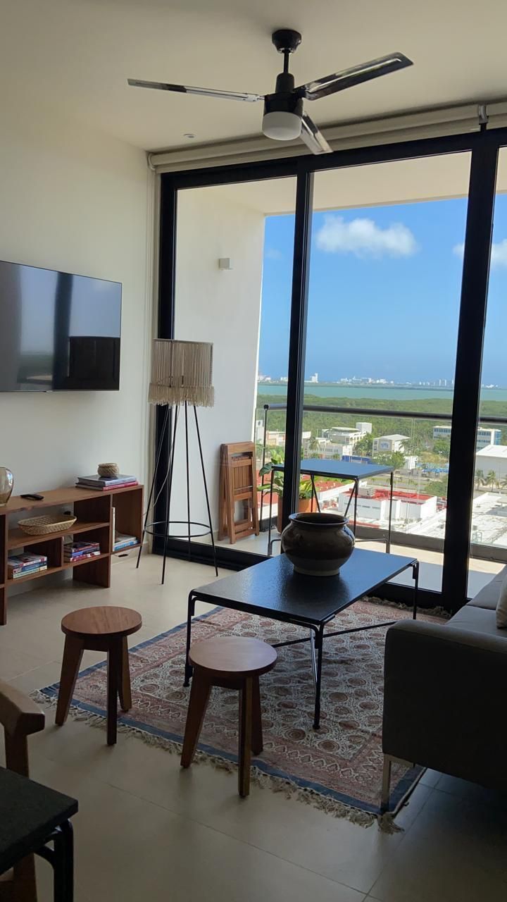 Departamento en renta en San Francisco Condos Cancun