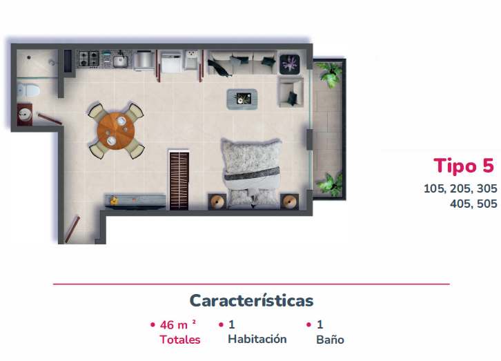 Diseñodel Departamento 205, foto 8 de 21
