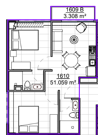 Diseño del Departamento 1610, foto 41 de 41