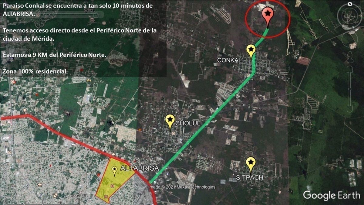 Lote em Conkal, Conkal, foto 5 de 7