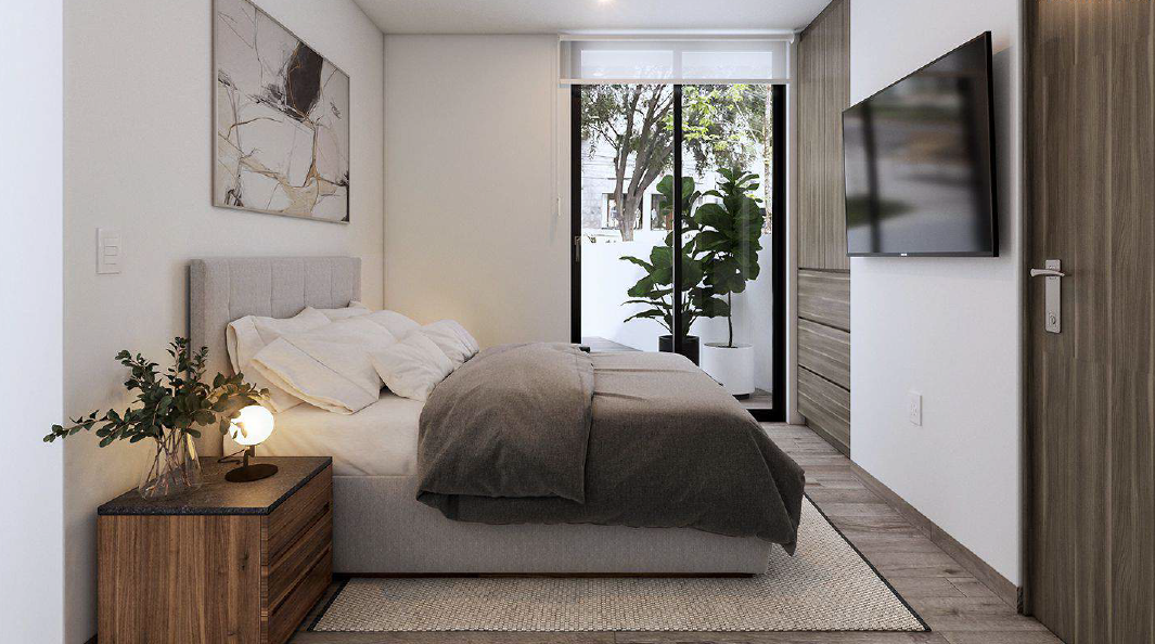 3 de 7: Recamara principal con baño y closet