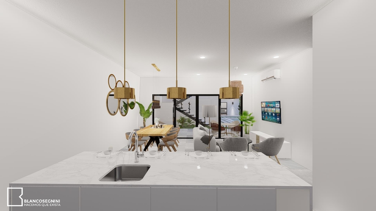 5 of 20: Kitchen to Living