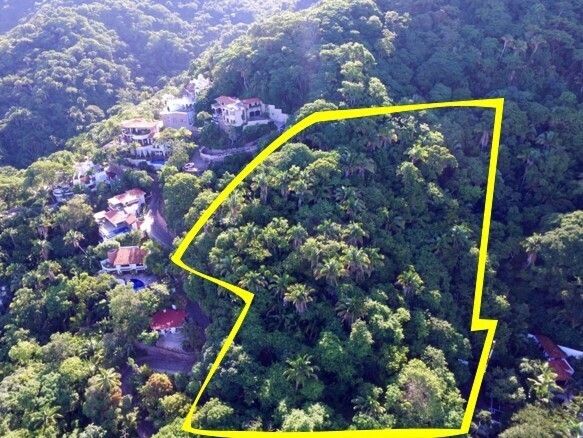 Lote em Conchas Chinas, Puerto Vallarta, foto 2 de 5