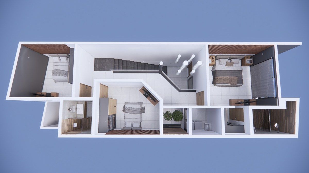 19 of 19: Render planta alta