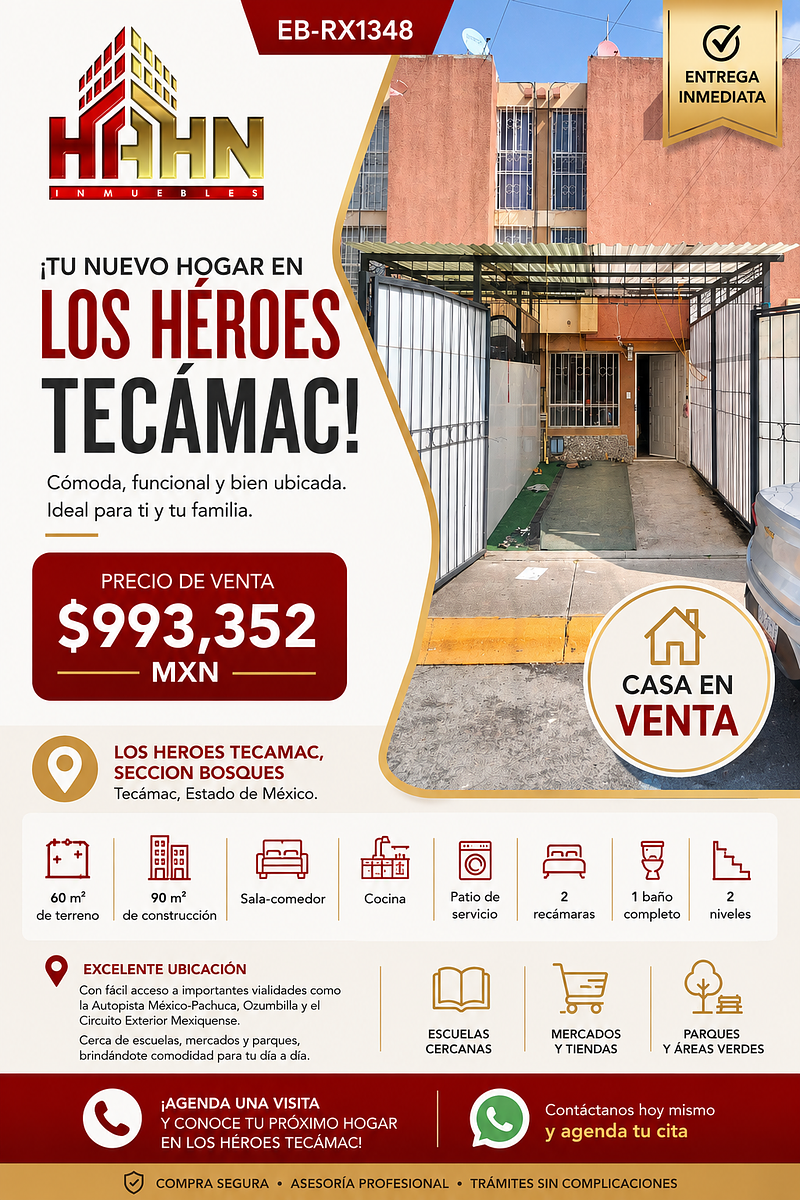 Casa em Los Héroes Tecámac, Tecámac, foto 2 de 11